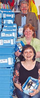 Foto: Irina Selck, Melanie Jarck und Dr. Henning Kehrberg